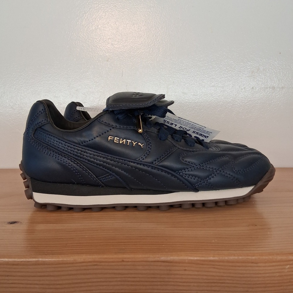 Puma Avanti L x Fenty By Rihanna Women's Size 7 Blue Club Shoes Sneakers